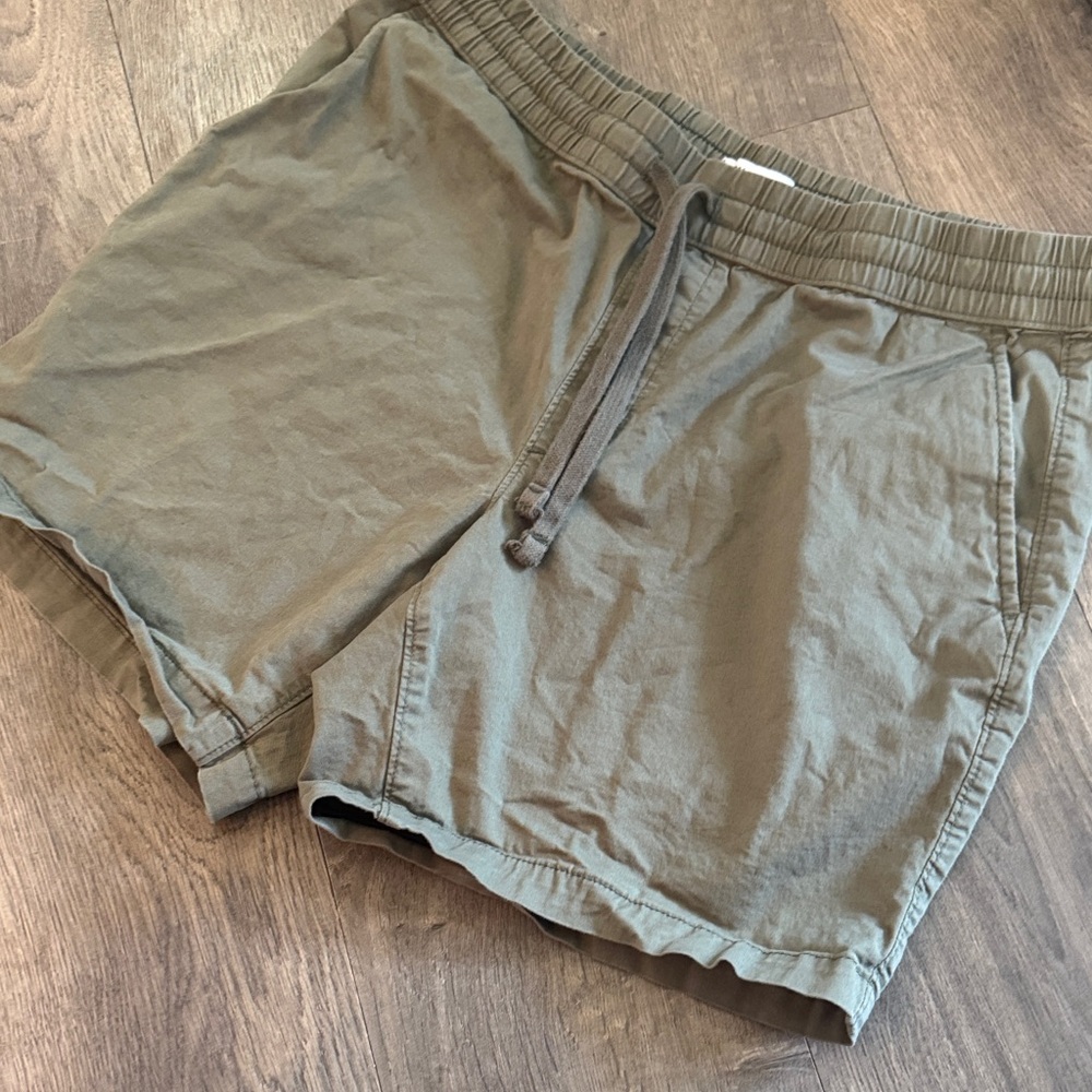 Soma Olive Green Men's Drawstring Shorts